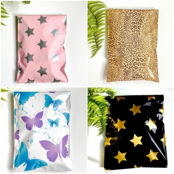 40 6x9 assorted designer poly mailer - Picture 1 of 1